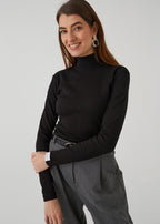 BLACK TURTLENECK