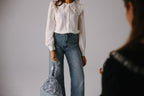 PRE-ORDER Romantic white shirt with a lace collar